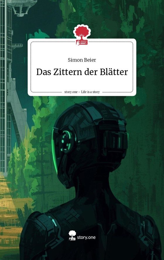 Buchcover: Das Zittern der Blätter – Near-Future-Thriller von Simon Beier